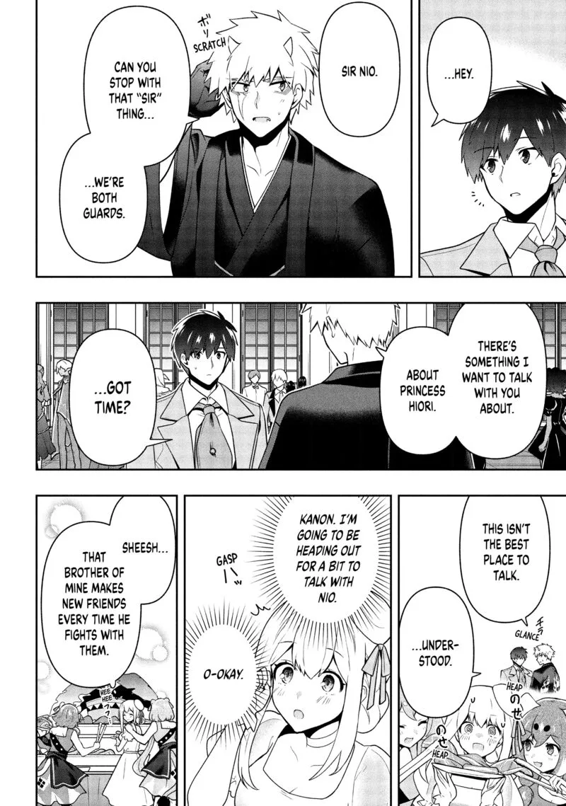 Roku-hime wa Kami Goei ni Koi wo Suru: Saikyou no Shugo Kishi, Tenseishite Mahou Gakuen ni Iku Chapter 24 page 8