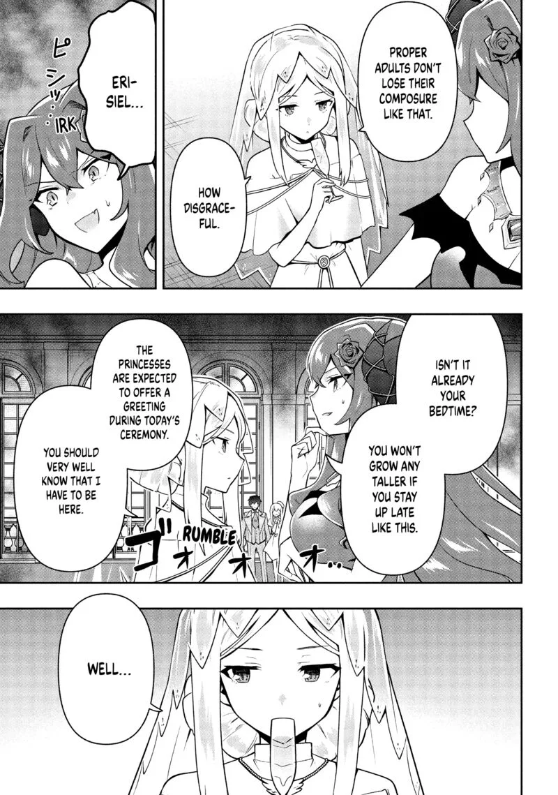 Roku-hime wa Kami Goei ni Koi wo Suru: Saikyou no Shugo Kishi, Tenseishite Mahou Gakuen ni Iku Chapter 24 page 3