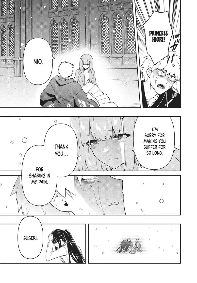 Roku-hime wa Kami Goei ni Koi wo Suru: Saikyou no Shugo Kishi, Tenseishite Mahou Gakuen ni Iku Chapter 27 page 15