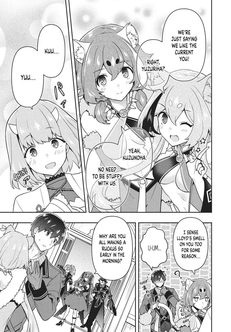Roku-hime wa Kami Goei ni Koi wo Suru: Saikyou no Shugo Kishi, Tenseishite Mahou Gakuen ni Iku Chapter 28 page 15