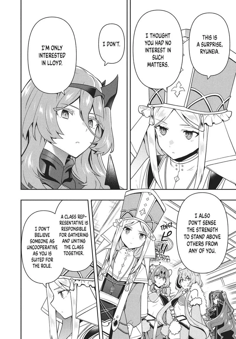 Roku-hime wa Kami Goei ni Koi wo Suru: Saikyou no Shugo Kishi, Tenseishite Mahou Gakuen ni Iku Chapter 29 page 10