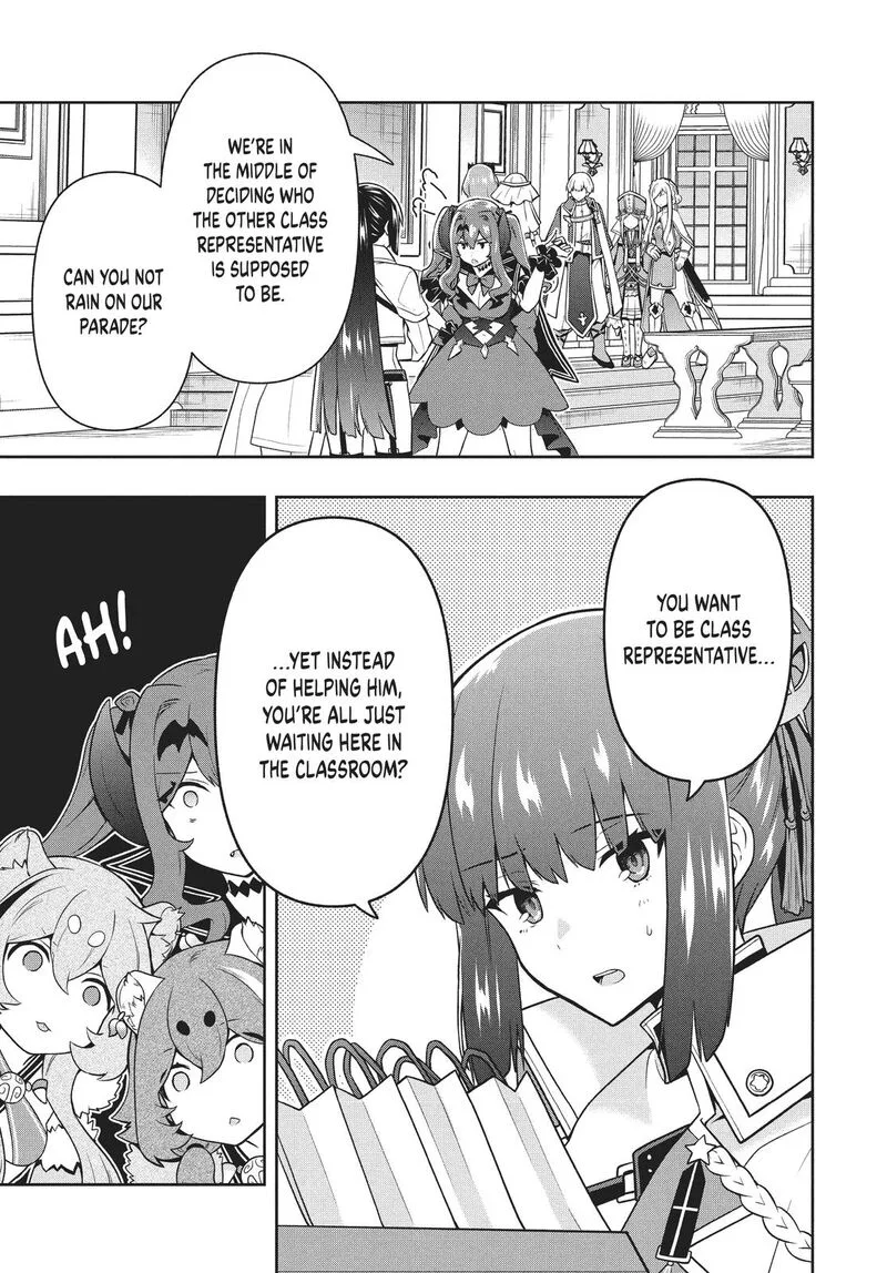 Roku-hime wa Kami Goei ni Koi wo Suru: Saikyou no Shugo Kishi, Tenseishite Mahou Gakuen ni Iku Chapter 29 page 15
