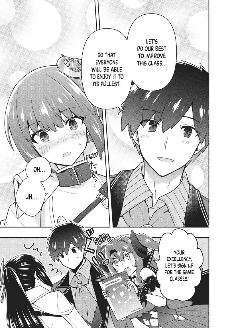 Roku-hime wa Kami Goei ni Koi wo Suru: Saikyou no Shugo Kishi, Tenseishite Mahou Gakuen ni Iku Chapter 29 page 19