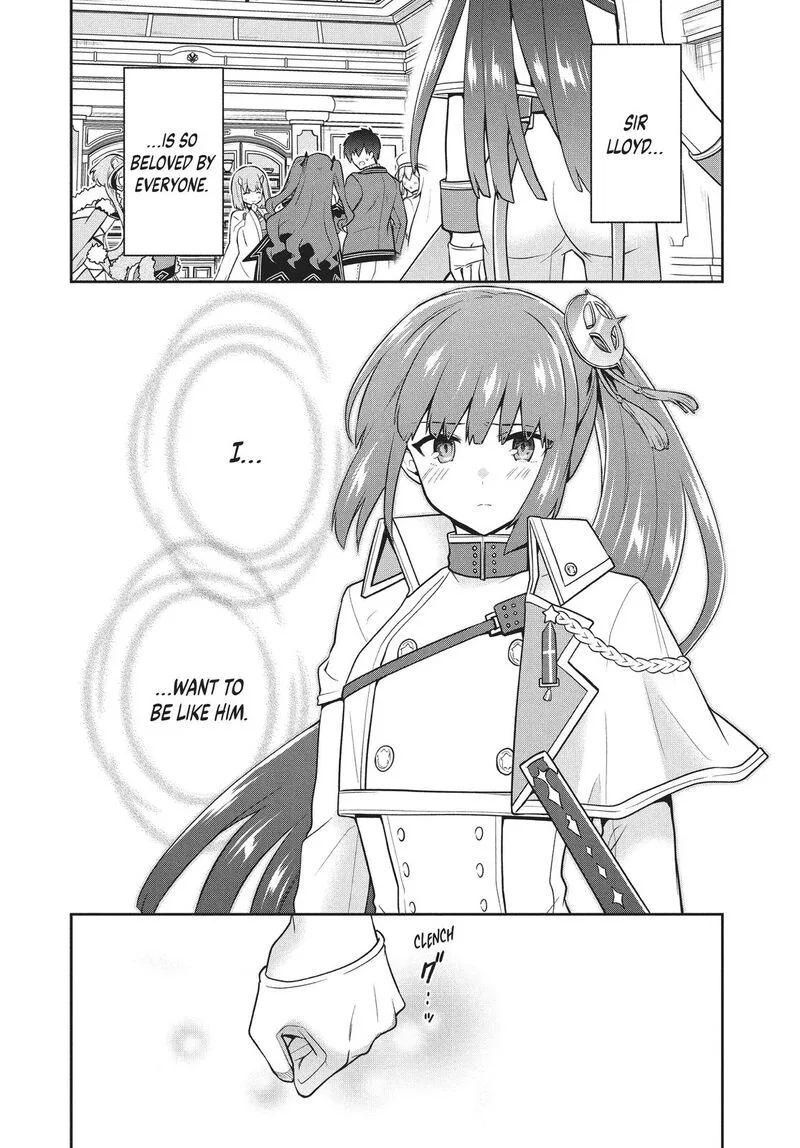 Roku-hime wa Kami Goei ni Koi wo Suru: Saikyou no Shugo Kishi, Tenseishite Mahou Gakuen ni Iku Chapter 29 page 20