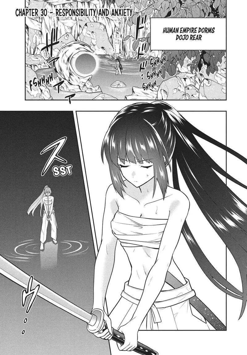 Roku-hime wa Kami Goei ni Koi wo Suru: Saikyou no Shugo Kishi, Tenseishite Mahou Gakuen ni Iku Chapter 30 page 1