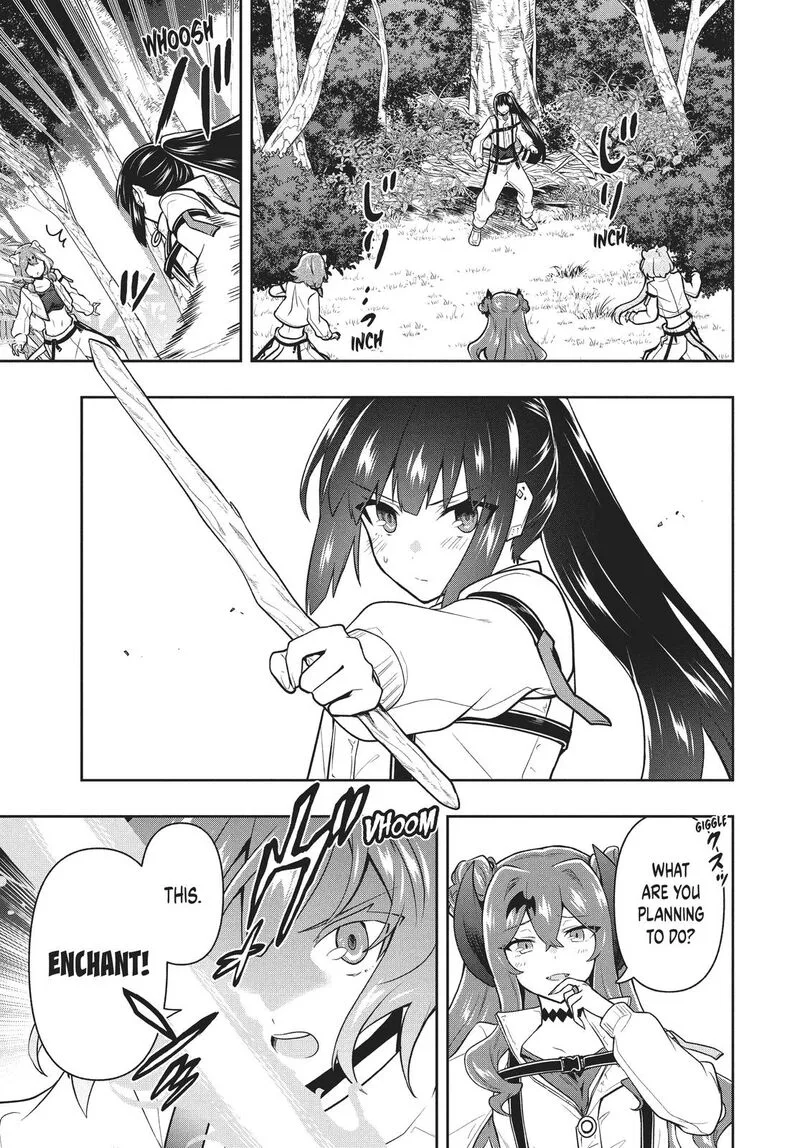 Roku-hime wa Kami Goei ni Koi wo Suru: Saikyou no Shugo Kishi, Tenseishite Mahou Gakuen ni Iku Chapter 31 page 13