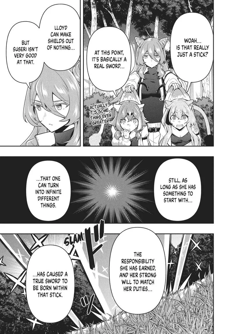 Roku-hime wa Kami Goei ni Koi wo Suru: Saikyou no Shugo Kishi, Tenseishite Mahou Gakuen ni Iku Chapter 32 page 9