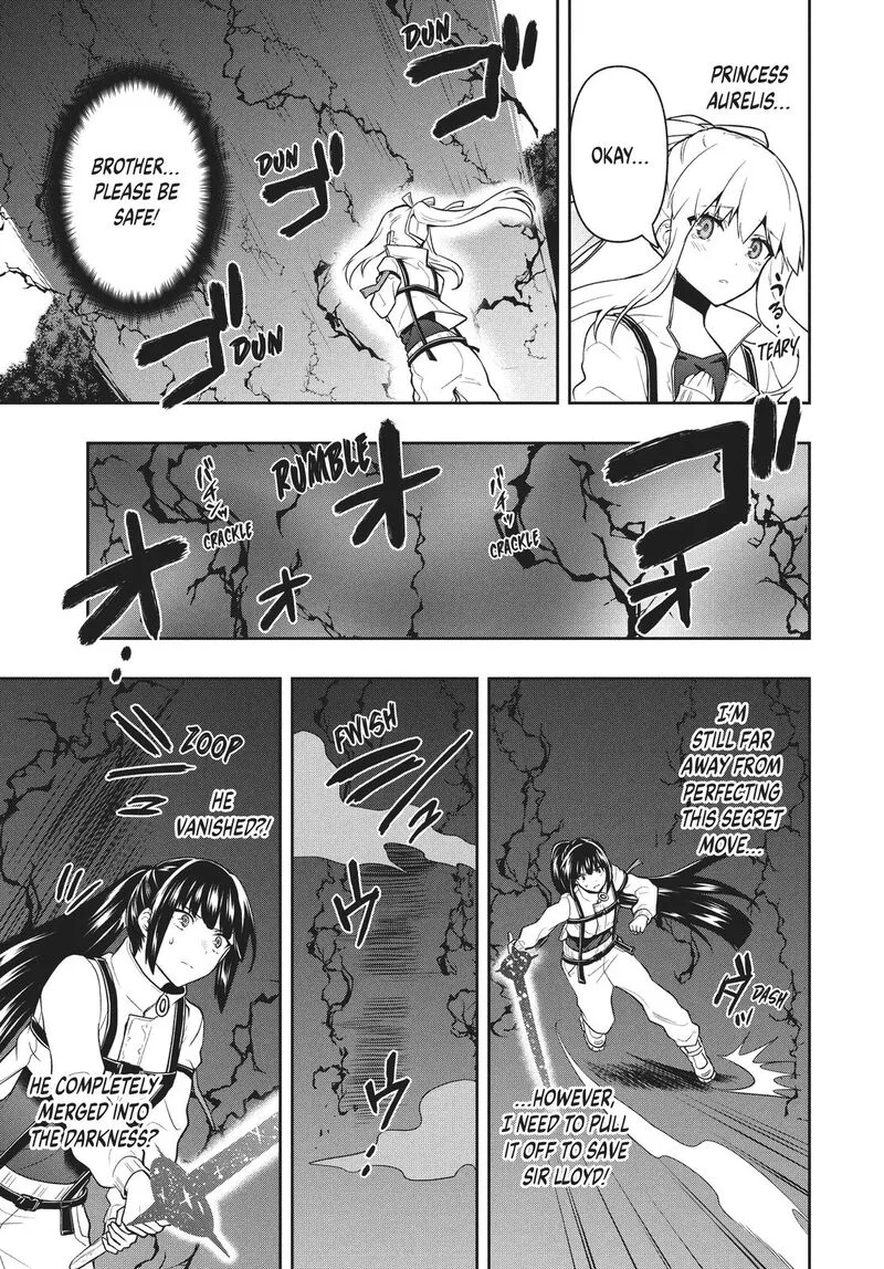 Roku-hime wa Kami Goei ni Koi wo Suru: Saikyou no Shugo Kishi, Tenseishite Mahou Gakuen ni Iku Chapter 33 page 22