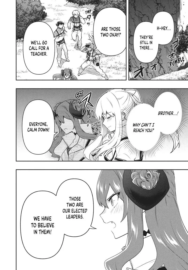 Roku-hime wa Kami Goei ni Koi wo Suru: Saikyou no Shugo Kishi, Tenseishite Mahou Gakuen ni Iku Chapter 33 page 21
