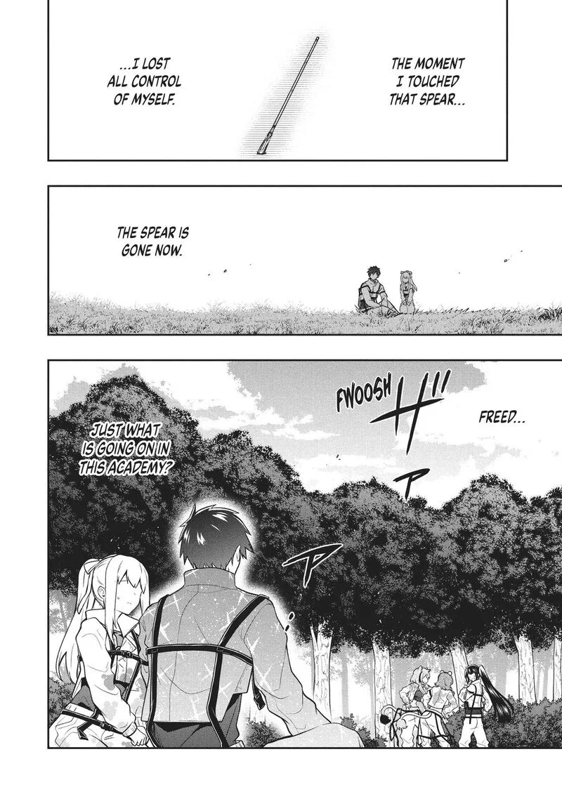 Roku-hime wa Kami Goei ni Koi wo Suru: Saikyou no Shugo Kishi, Tenseishite Mahou Gakuen ni Iku Chapter 34 page 20