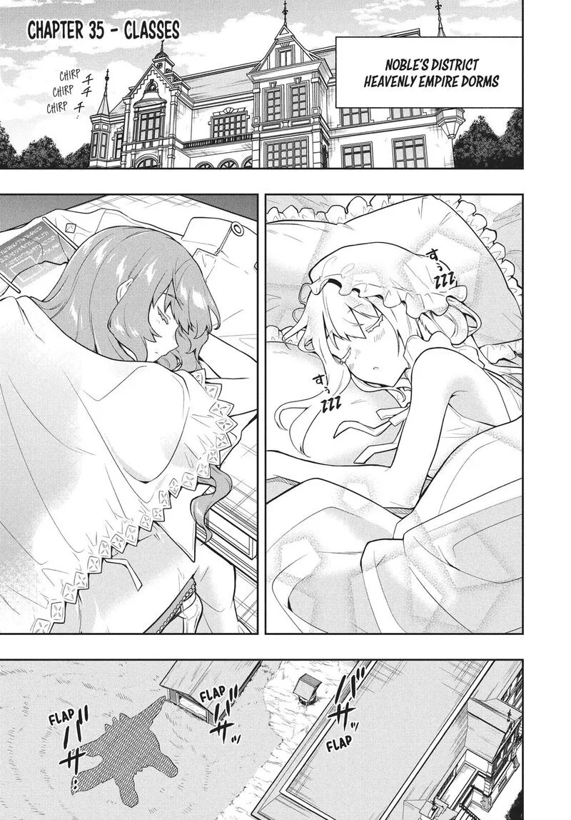 Roku-hime wa Kami Goei ni Koi wo Suru: Saikyou no Shugo Kishi, Tenseishite Mahou Gakuen ni Iku Chapter 35 page 1