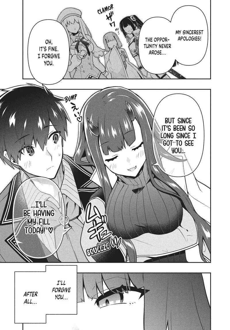 Roku-hime wa Kami Goei ni Koi wo Suru: Saikyou no Shugo Kishi, Tenseishite Mahou Gakuen ni Iku Chapter 36 page 9