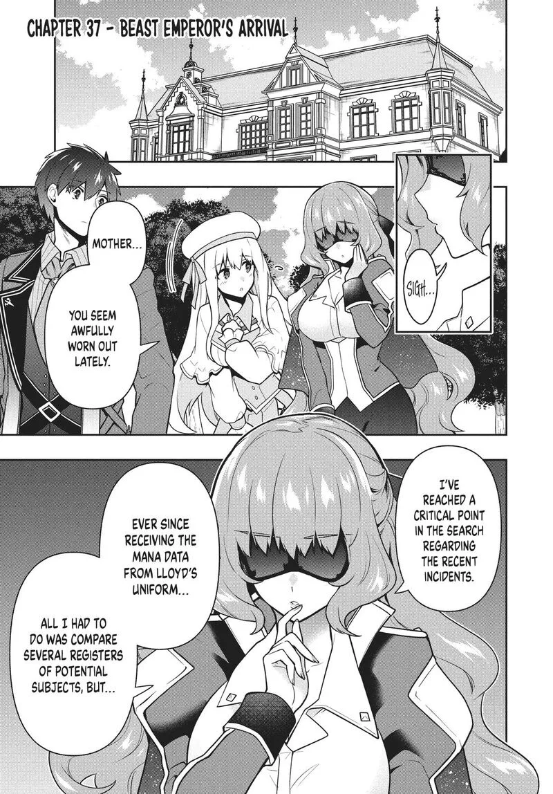 Roku-hime wa Kami Goei ni Koi wo Suru: Saikyou no Shugo Kishi, Tenseishite Mahou Gakuen ni Iku Chapter 37 page 1