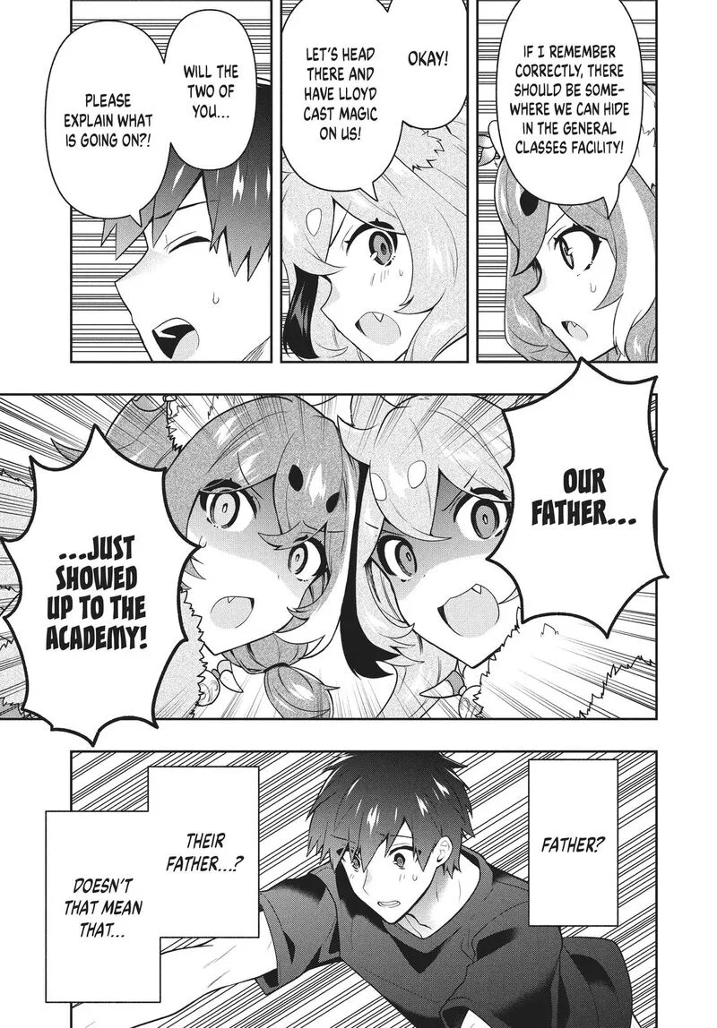 Roku-hime wa Kami Goei ni Koi wo Suru: Saikyou no Shugo Kishi, Tenseishite Mahou Gakuen ni Iku Chapter 37 page 9
