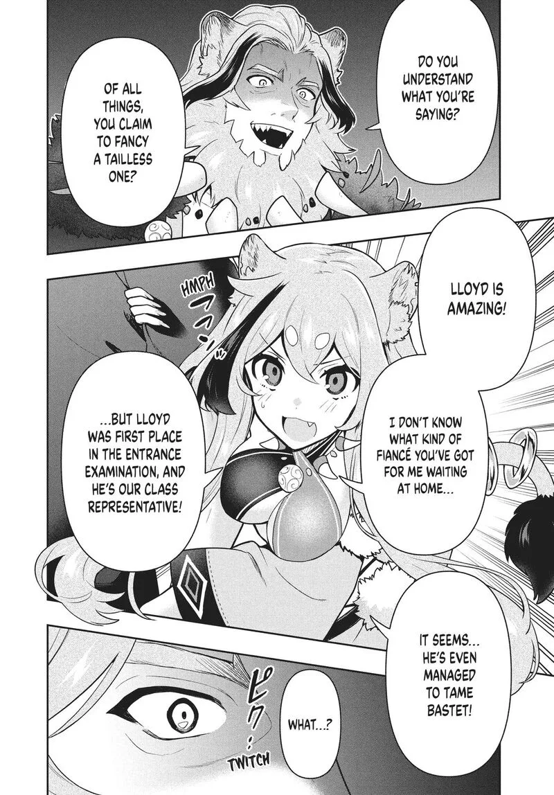 Roku-hime wa Kami Goei ni Koi wo Suru: Saikyou no Shugo Kishi, Tenseishite Mahou Gakuen ni Iku Chapter 38 page 2