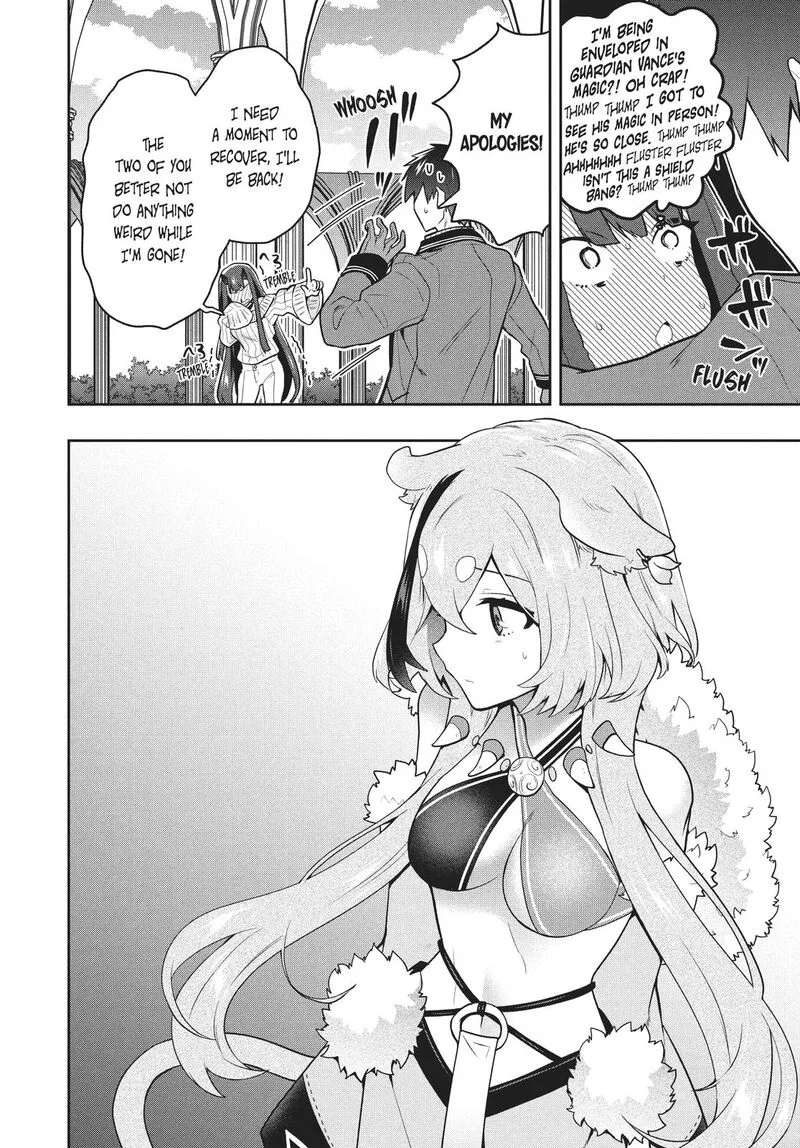 Roku-hime wa Kami Goei ni Koi wo Suru: Saikyou no Shugo Kishi, Tenseishite Mahou Gakuen ni Iku Chapter 38 page 20