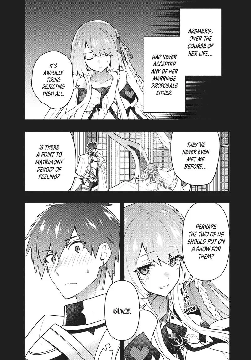 Roku-hime wa Kami Goei ni Koi wo Suru: Saikyou no Shugo Kishi, Tenseishite Mahou Gakuen ni Iku Chapter 38 page 7