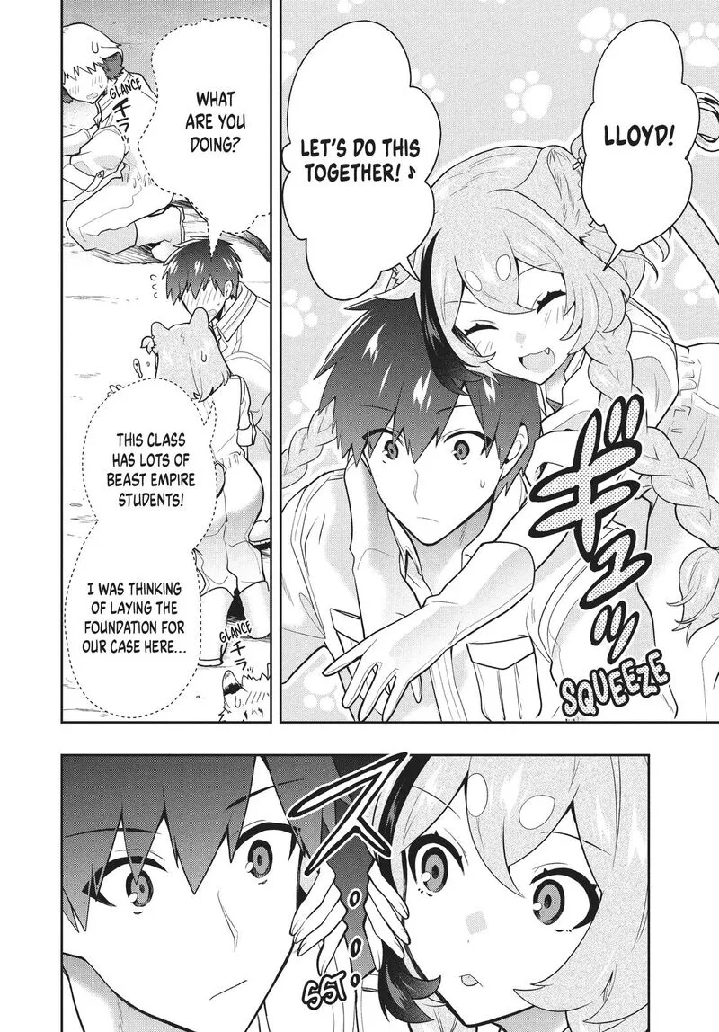 Roku-hime wa Kami Goei ni Koi wo Suru: Saikyou no Shugo Kishi, Tenseishite Mahou Gakuen ni Iku Chapter 38 page 10