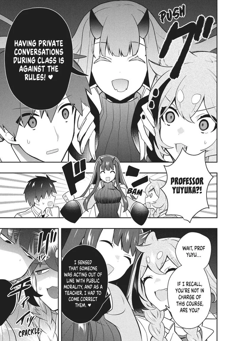 Roku-hime wa Kami Goei ni Koi wo Suru: Saikyou no Shugo Kishi, Tenseishite Mahou Gakuen ni Iku Chapter 38 page 11