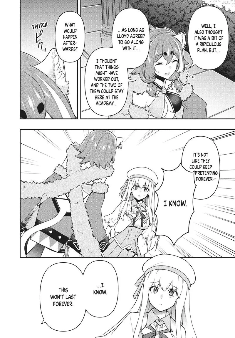 Roku-hime wa Kami Goei ni Koi wo Suru: Saikyou no Shugo Kishi, Tenseishite Mahou Gakuen ni Iku Chapter 40 page 5