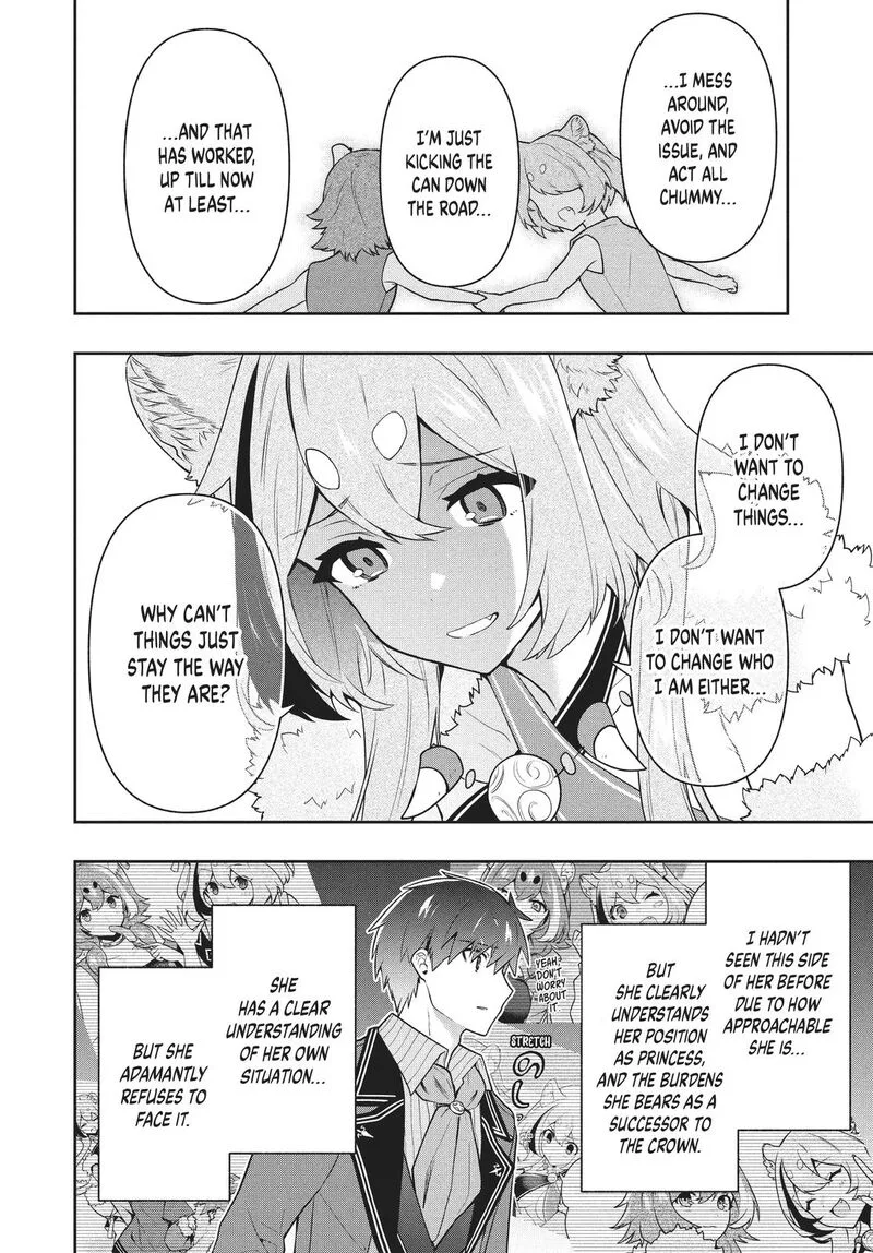 Roku-hime wa Kami Goei ni Koi wo Suru: Saikyou no Shugo Kishi, Tenseishite Mahou Gakuen ni Iku Chapter 40 page 11
