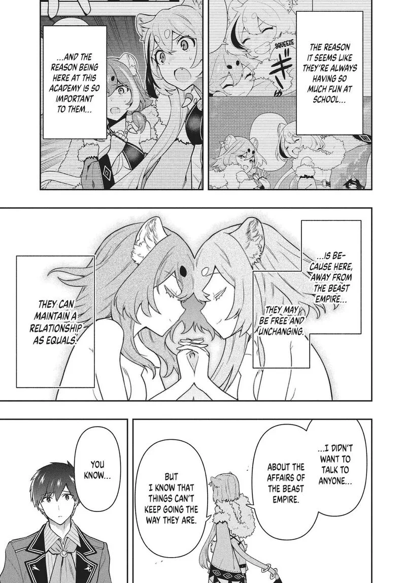 Roku-hime wa Kami Goei ni Koi wo Suru: Saikyou no Shugo Kishi, Tenseishite Mahou Gakuen ni Iku Chapter 40 page 12