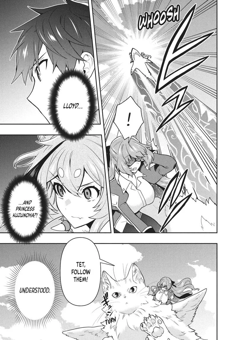 Roku-hime wa Kami Goei ni Koi wo Suru: Saikyou no Shugo Kishi, Tenseishite Mahou Gakuen ni Iku Chapter 41 page 11