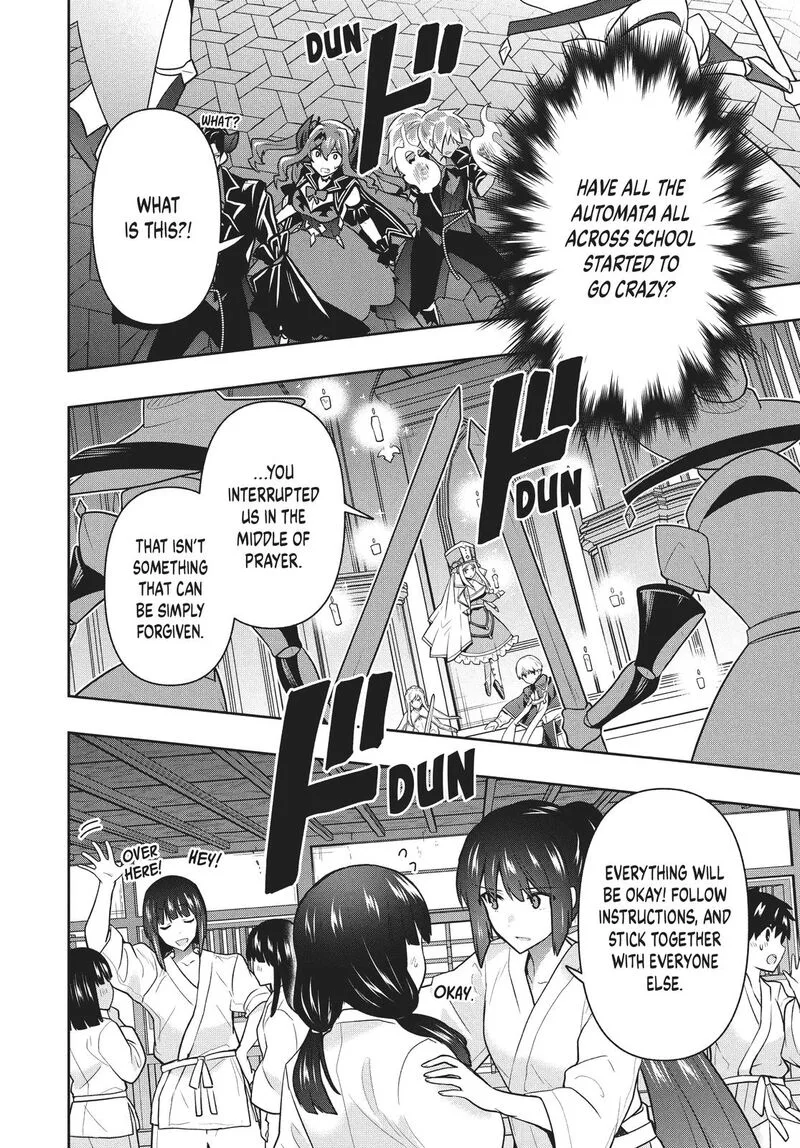 Roku-hime wa Kami Goei ni Koi wo Suru: Saikyou no Shugo Kishi, Tenseishite Mahou Gakuen ni Iku Chapter 41 page 4