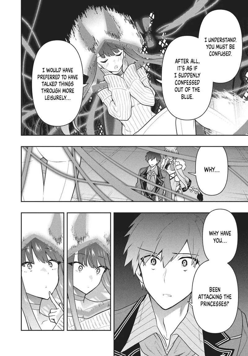 Roku-hime wa Kami Goei ni Koi wo Suru: Saikyou no Shugo Kishi, Tenseishite Mahou Gakuen ni Iku Chapter 42 page 4