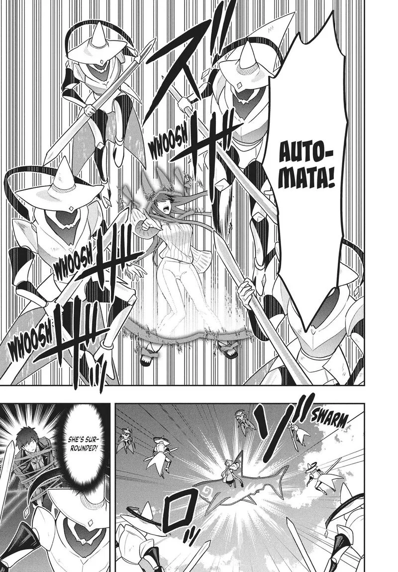 Roku-hime wa Kami Goei ni Koi wo Suru: Saikyou no Shugo Kishi, Tenseishite Mahou Gakuen ni Iku Chapter 43 page 9