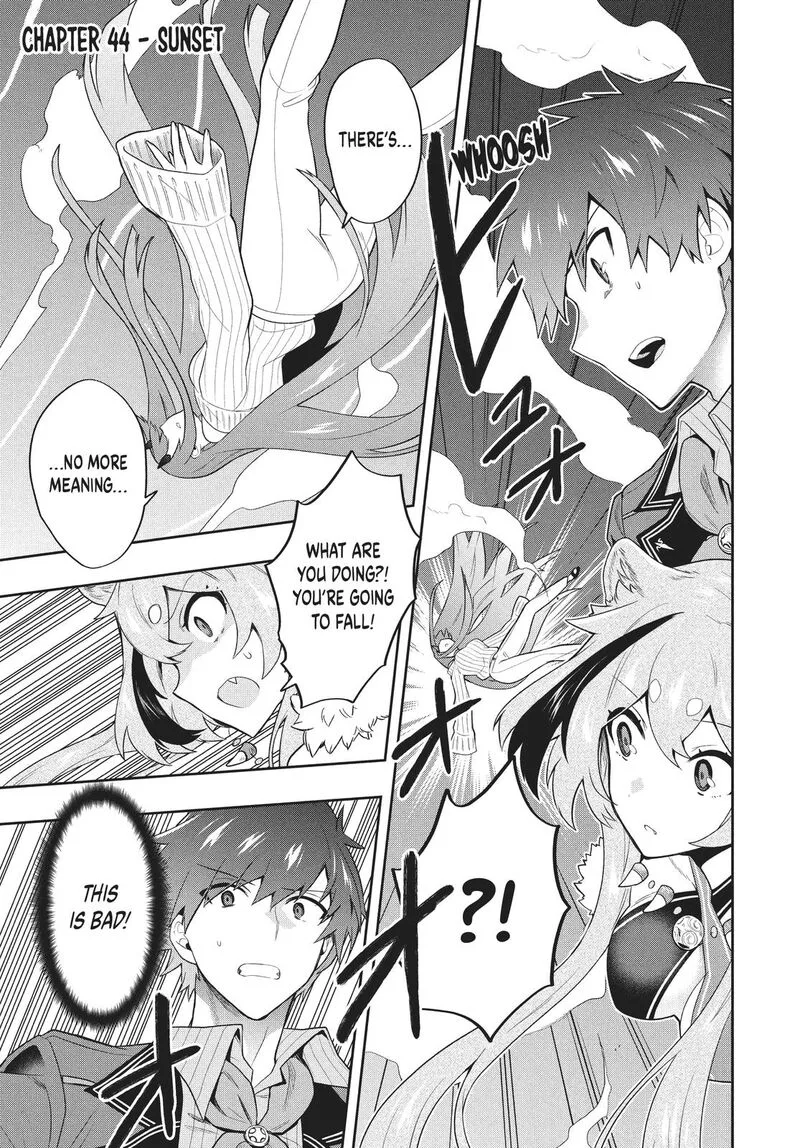 Roku-hime wa Kami Goei ni Koi wo Suru: Saikyou no Shugo Kishi, Tenseishite Mahou Gakuen ni Iku Chapter 44 page 1