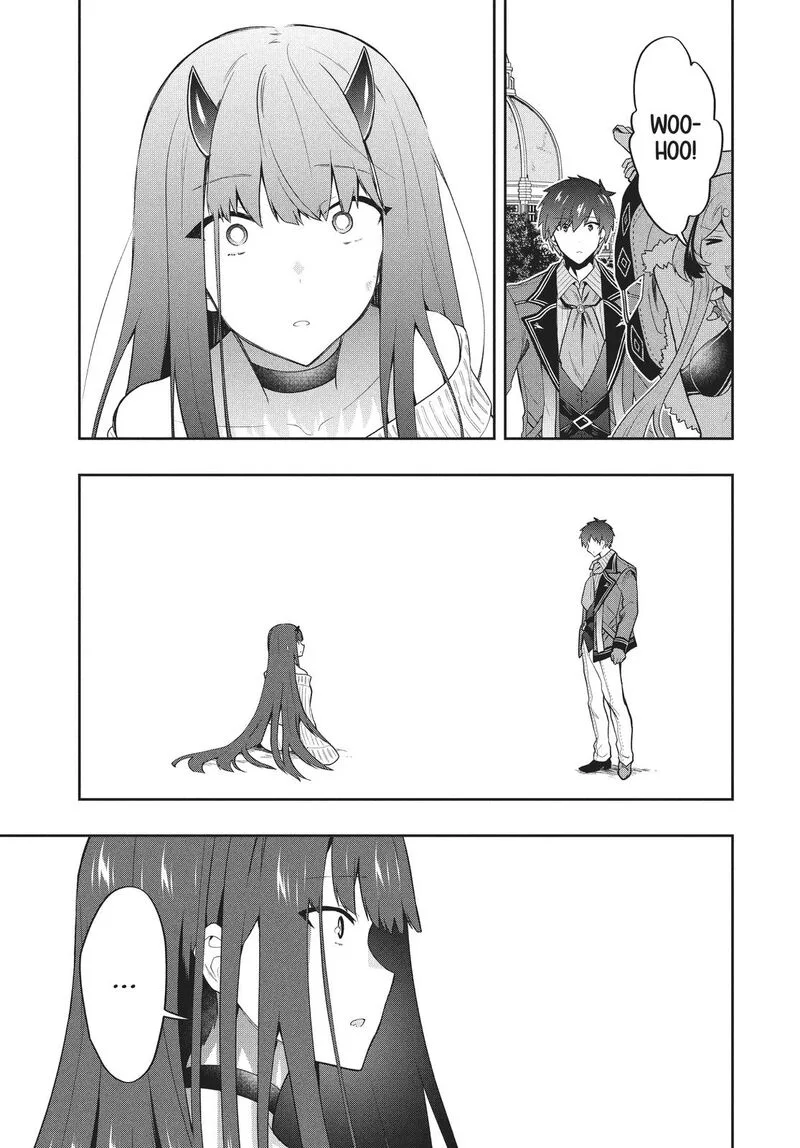Roku-hime wa Kami Goei ni Koi wo Suru: Saikyou no Shugo Kishi, Tenseishite Mahou Gakuen ni Iku Chapter 44 page 13