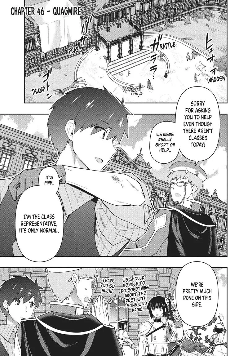 Roku-hime wa Kami Goei ni Koi wo Suru: Saikyou no Shugo Kishi, Tenseishite Mahou Gakuen ni Iku Chapter 46 page 1