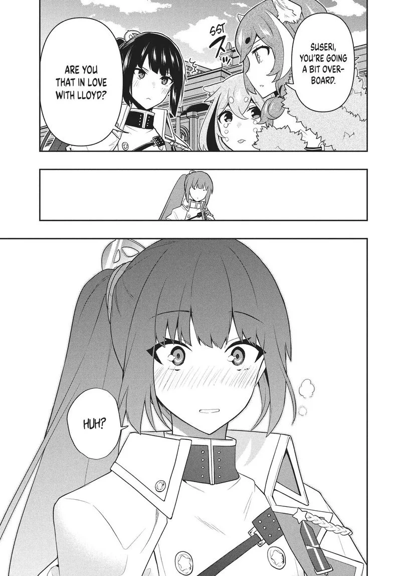 Roku-hime wa Kami Goei ni Koi wo Suru: Saikyou no Shugo Kishi, Tenseishite Mahou Gakuen ni Iku Chapter 46 page 9