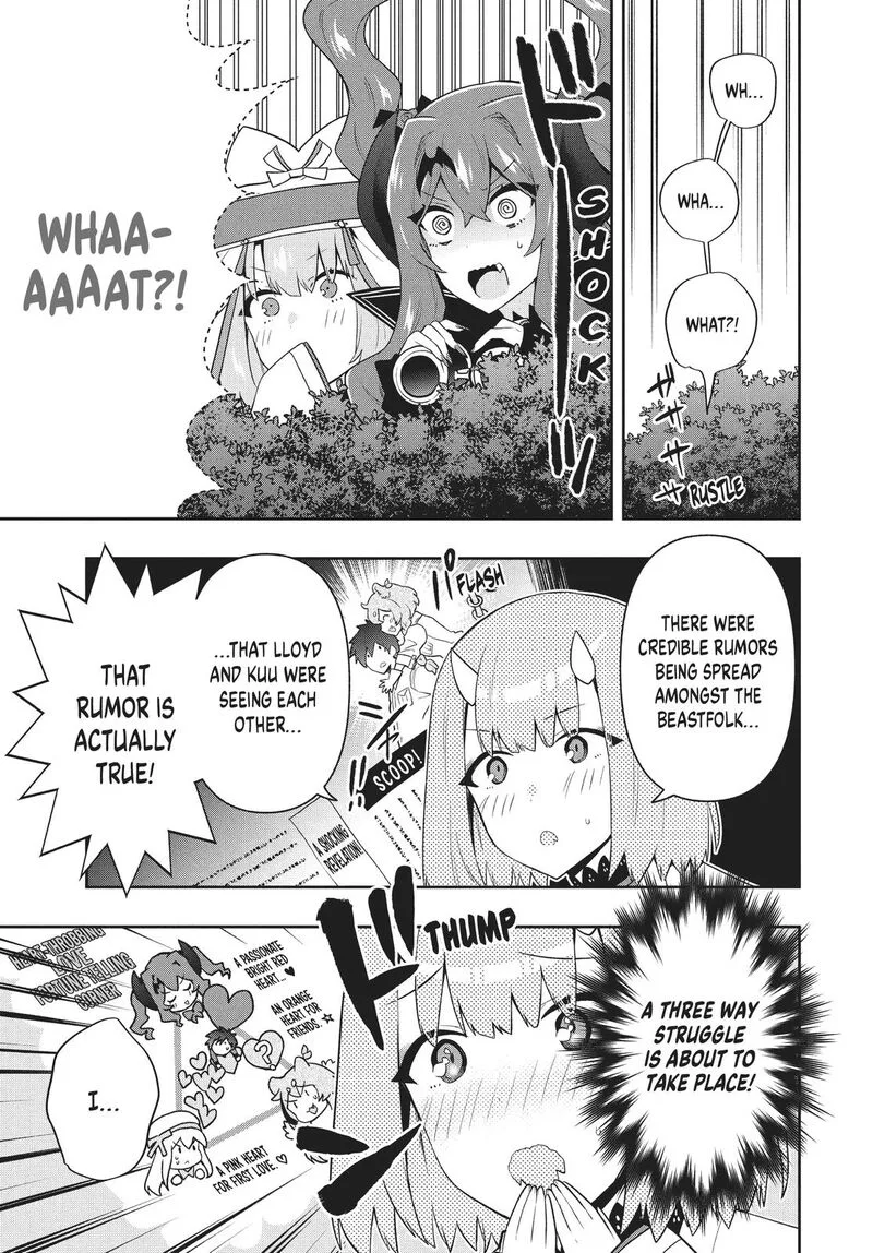 Roku-hime wa Kami Goei ni Koi wo Suru: Saikyou no Shugo Kishi, Tenseishite Mahou Gakuen ni Iku Chapter 46 page 7