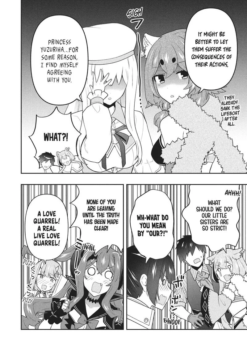 Roku-hime wa Kami Goei ni Koi wo Suru: Saikyou no Shugo Kishi, Tenseishite Mahou Gakuen ni Iku Chapter 46 page 14