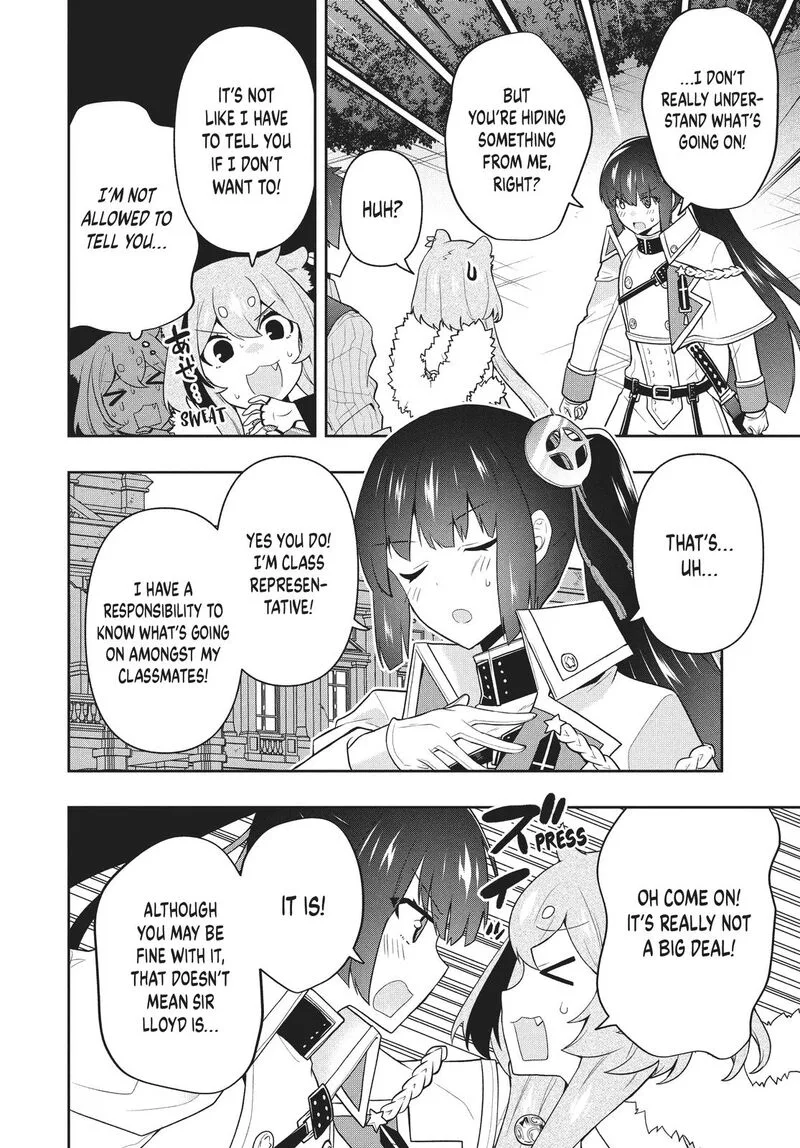 Roku-hime wa Kami Goei ni Koi wo Suru: Saikyou no Shugo Kishi, Tenseishite Mahou Gakuen ni Iku Chapter 46 page 8