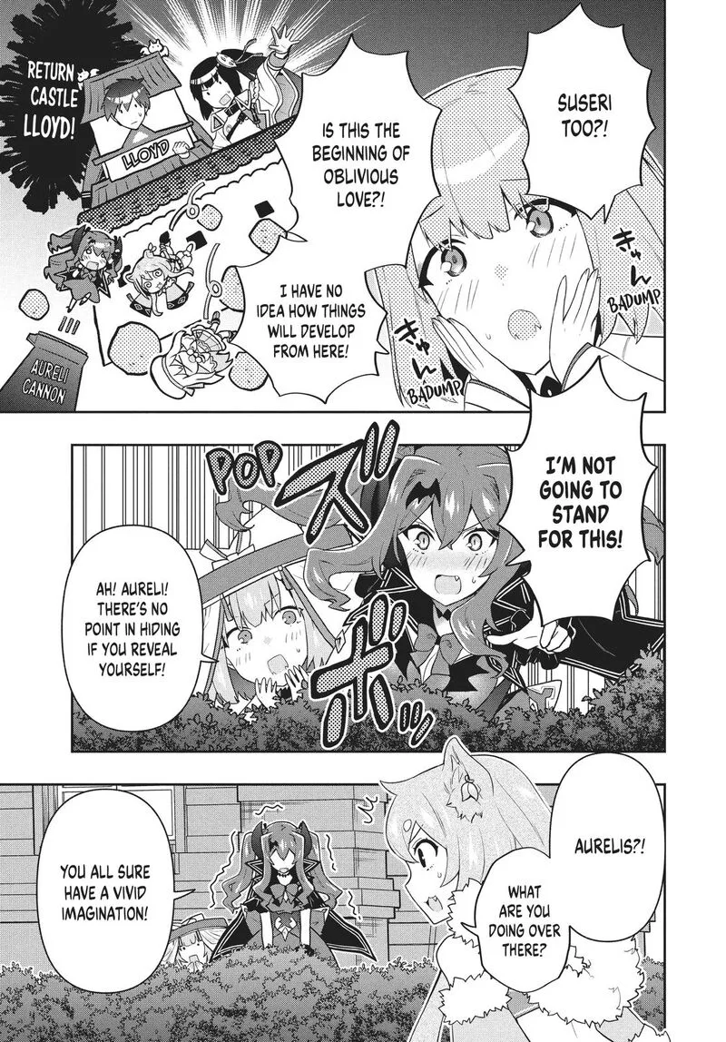 Roku-hime wa Kami Goei ni Koi wo Suru: Saikyou no Shugo Kishi, Tenseishite Mahou Gakuen ni Iku Chapter 46 page 11