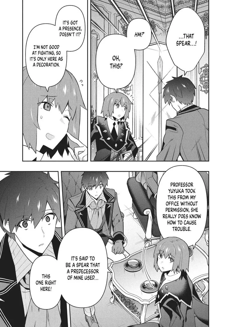 Roku-hime wa Kami Goei ni Koi wo Suru: Saikyou no Shugo Kishi, Tenseishite Mahou Gakuen ni Iku Chapter 47 page 12