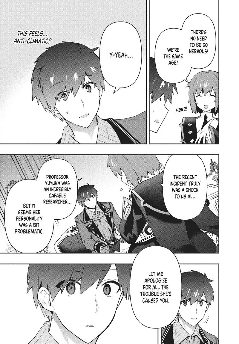 Roku-hime wa Kami Goei ni Koi wo Suru: Saikyou no Shugo Kishi, Tenseishite Mahou Gakuen ni Iku Chapter 47 page 10