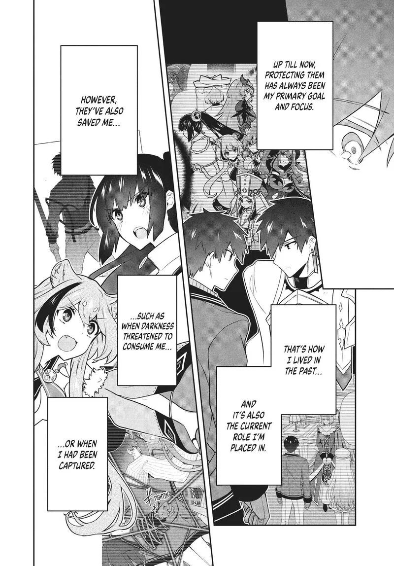 Roku-hime wa Kami Goei ni Koi wo Suru: Saikyou no Shugo Kishi, Tenseishite Mahou Gakuen ni Iku Chapter 48 page 14
