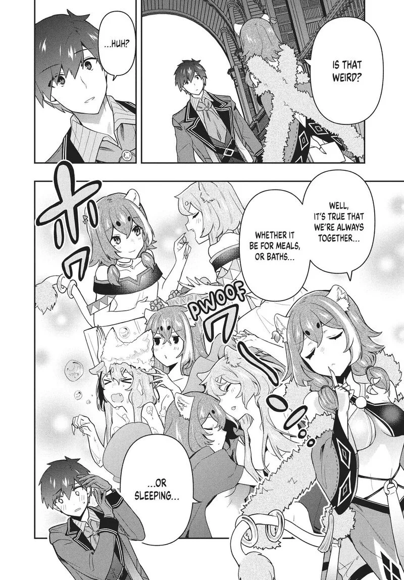 Roku-hime wa Kami Goei ni Koi wo Suru: Saikyou no Shugo Kishi, Tenseishite Mahou Gakuen ni Iku Chapter 48 page 2