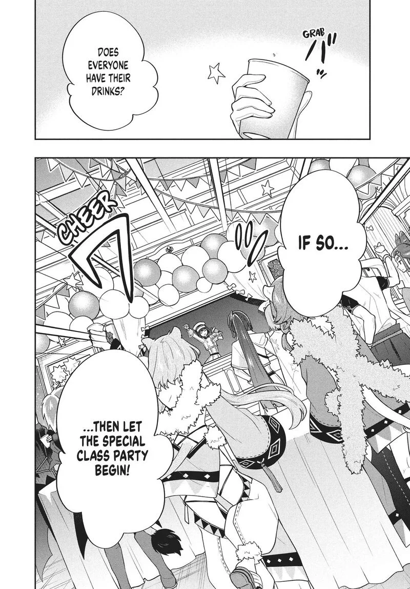 Roku-hime wa Kami Goei ni Koi wo Suru: Saikyou no Shugo Kishi, Tenseishite Mahou Gakuen ni Iku Chapter 49 page 18