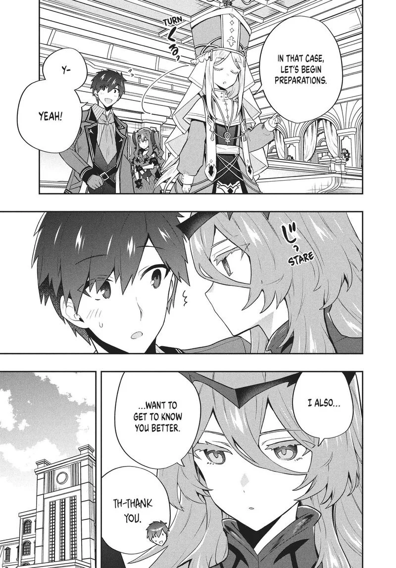 Roku-hime wa Kami Goei ni Koi wo Suru: Saikyou no Shugo Kishi, Tenseishite Mahou Gakuen ni Iku Chapter 49 page 15