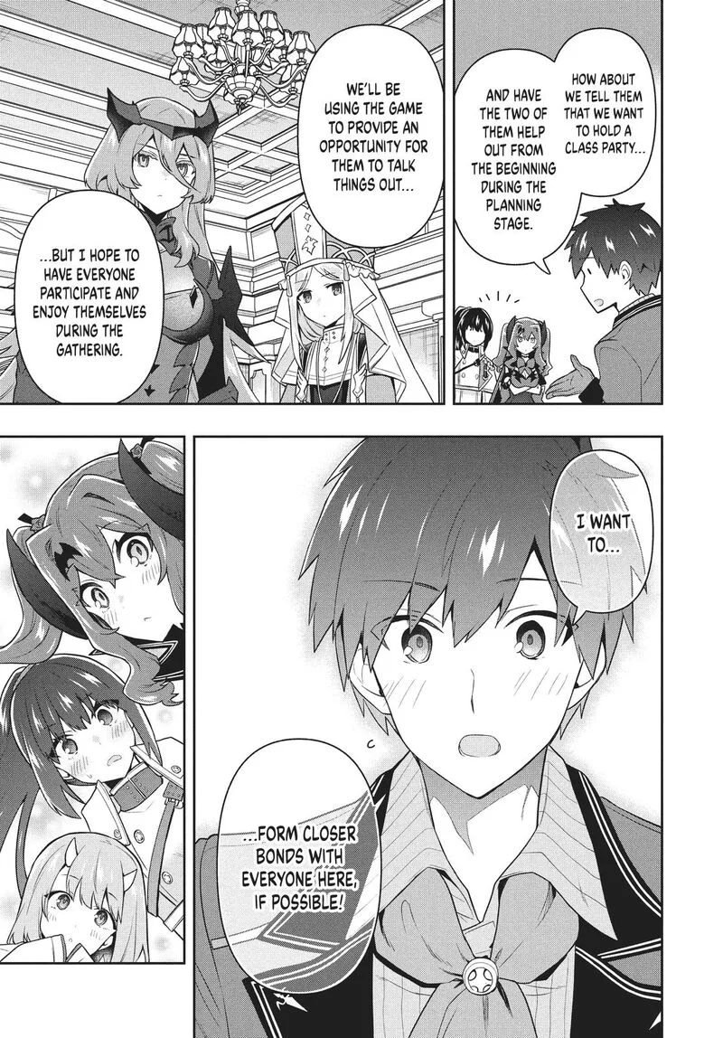 Roku-hime wa Kami Goei ni Koi wo Suru: Saikyou no Shugo Kishi, Tenseishite Mahou Gakuen ni Iku Chapter 49 page 13