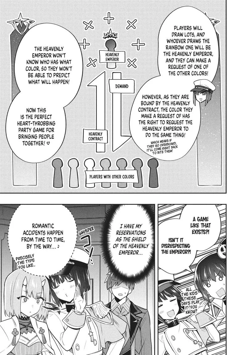 Roku-hime wa Kami Goei ni Koi wo Suru: Saikyou no Shugo Kishi, Tenseishite Mahou Gakuen ni Iku Chapter 49 page 11