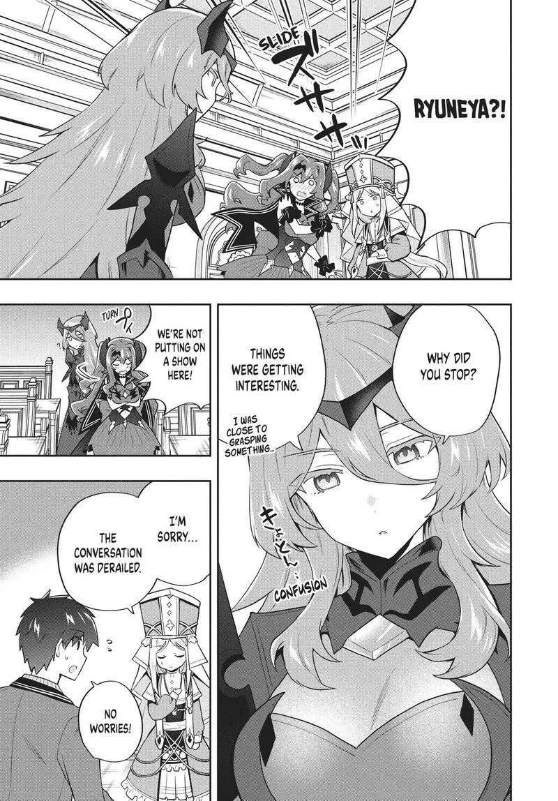 Roku-hime wa Kami Goei ni Koi wo Suru: Saikyou no Shugo Kishi, Tenseishite Mahou Gakuen ni Iku Chapter 49 page 7