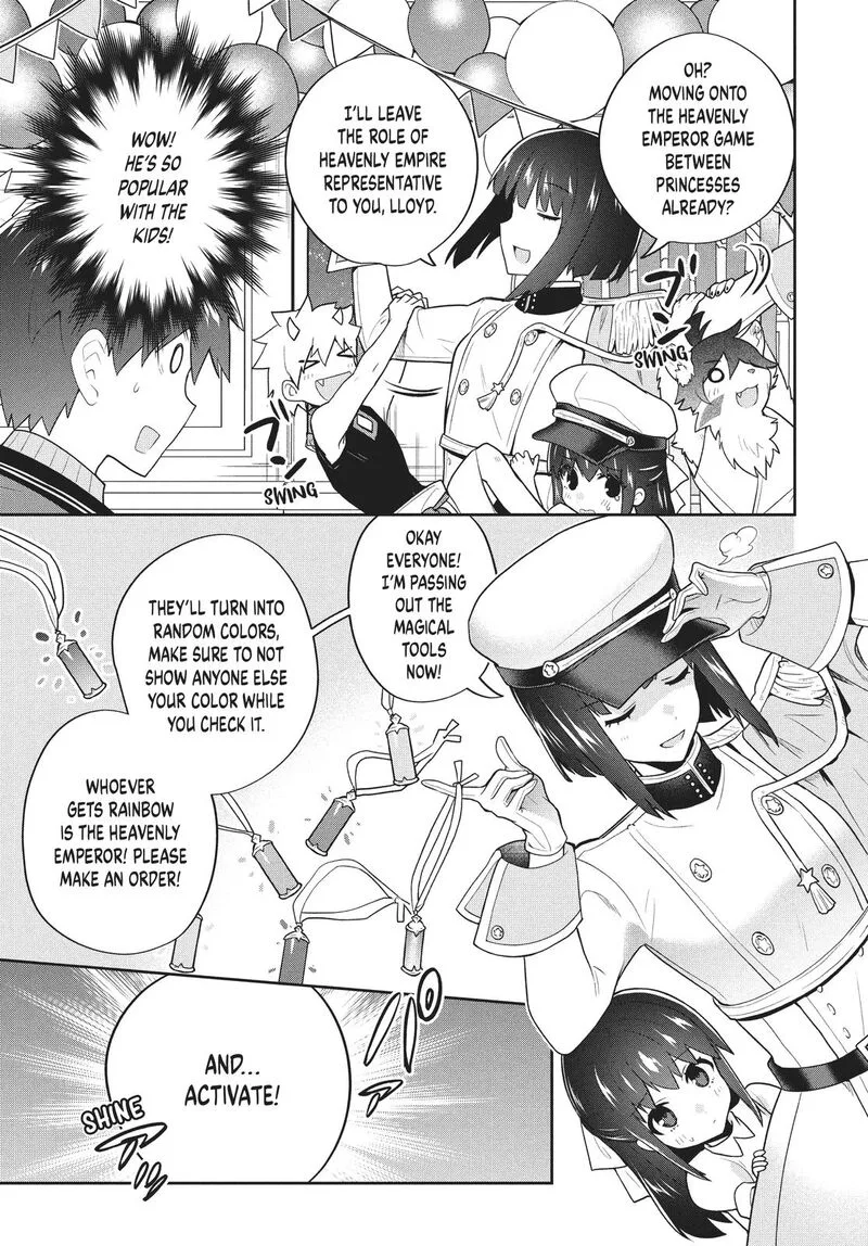 Roku-hime wa Kami Goei ni Koi wo Suru: Saikyou no Shugo Kishi, Tenseishite Mahou Gakuen ni Iku Chapter 50 page 9