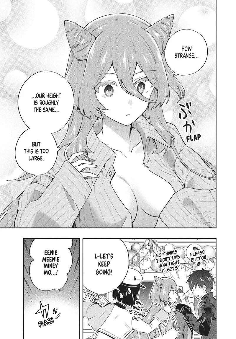 Roku-hime wa Kami Goei ni Koi wo Suru: Saikyou no Shugo Kishi, Tenseishite Mahou Gakuen ni Iku Chapter 50 page 13