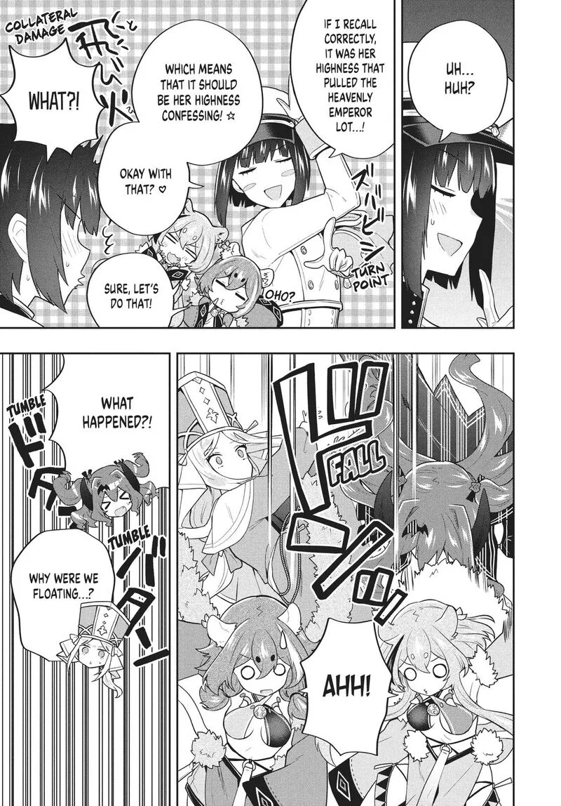Roku-hime wa Kami Goei ni Koi wo Suru: Saikyou no Shugo Kishi, Tenseishite Mahou Gakuen ni Iku Chapter 51 page 13